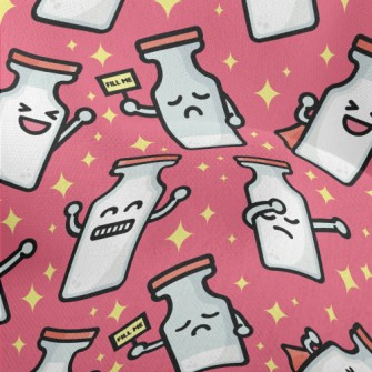 Funny Milk Bottle Lightweight Performance Linen