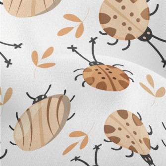 Lively Ladybug Lightweight Performance Linen