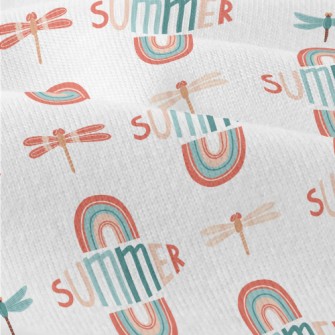 Colorful Summer Dragonfly Modern Jersey