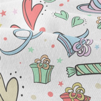 Gift Candy Ribbon Modern Jersey