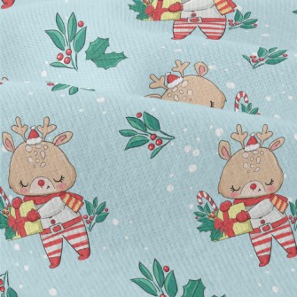 Christmas Reindeer Holding Gif Modern Jersey