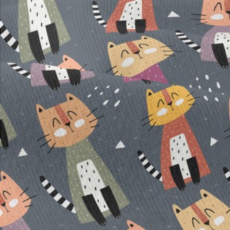 Cute Sitting Cat Modern Jersey