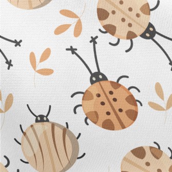 Lively Ladybug Pongee