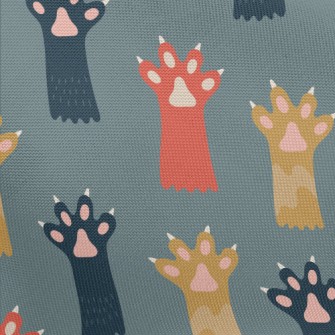 Colorful Cat Palm Pongee