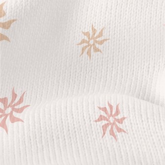 Artistic Spiral Flower Stretch Jersey