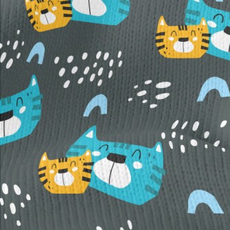 Smiling Cat Family Stretch Jersey