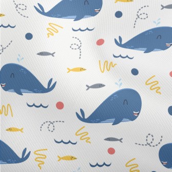 Happy Whale And School Of Fish Dobby