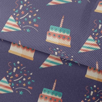 Birthday Colorful Cake Waterproof Oxford