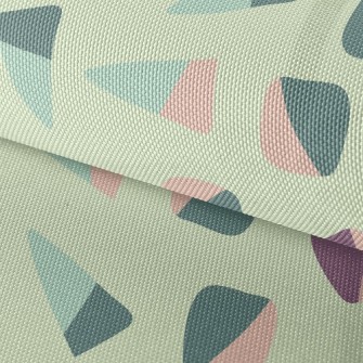 Bicolor Polygon Waterproof Oxford