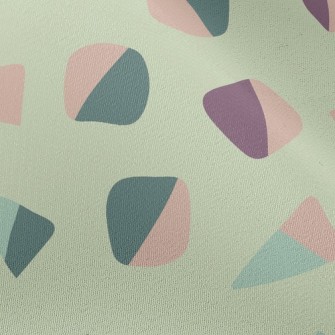 Bicolor Polygon Chiffon