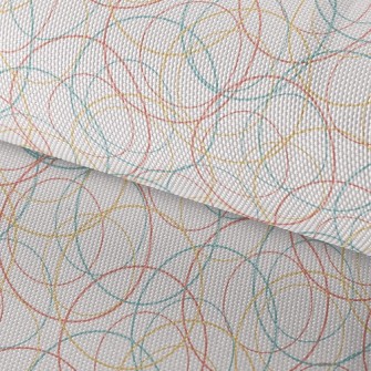 Three Color Crossed Circles Waterproof Oxford