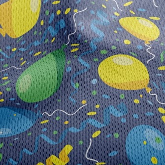 Party Decoration Balloons Athletic Mesh Flat Back