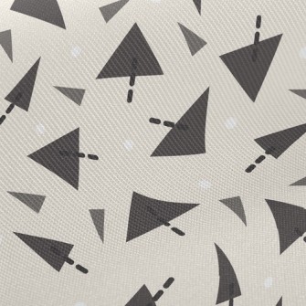 Arrow Dotted Triangle Twill
