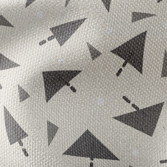 Arrow Dotted Triangle Waterproof Canvas