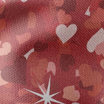 Shining Love Sequins Waterproof Canvas