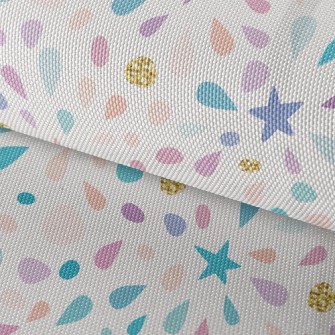 Water Drop Star Sequins Waterproof Oxford