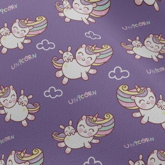 Smiley Unicorn Bunny Chiffon