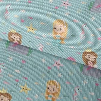 Mermaid Princess Waterproof Oxford