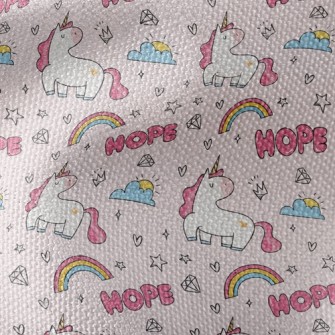 Shining Hope Unicorn Waterproof Canvas
