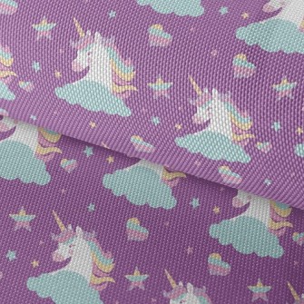 Fantasy Colorful Unicorn Waterproof Oxford