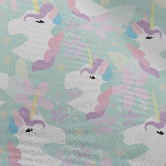 Flower World Unicorn Chiffon