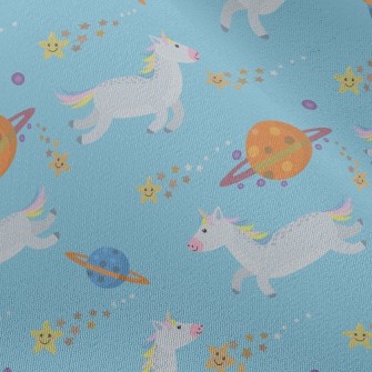 Asteroid Unicorn Chiffon