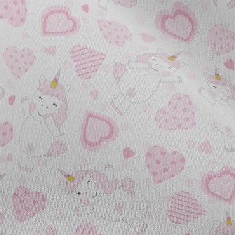 Heart Dancing Unicorn Chiffon