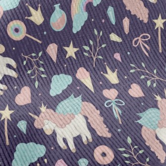 Magical Unicorn Queen Standard Corduroy