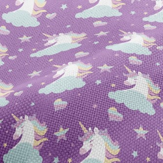 Fantasy Colorful Unicorn Performance Linen