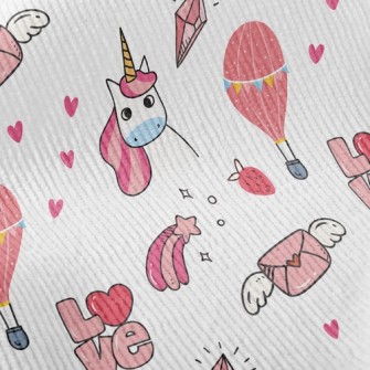 Love Letter Hot Air Balloon Standard Corduroy