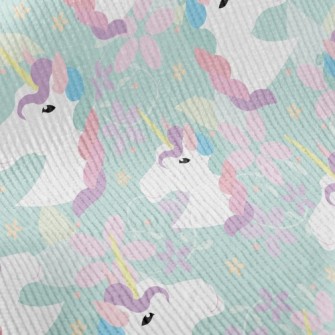 Flower World Unicorn Standard Corduroy