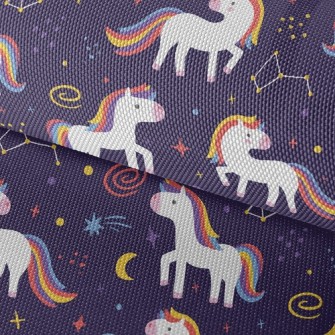 Unicorn And Galaxy Waterproof Oxford