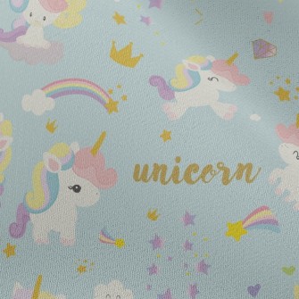 Cute Baby Unicorn Chiffon