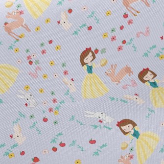 Princess And Animals Picnic Twill