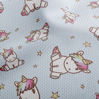 Innocent Unicorn Doll Athletic Mesh Flat Back