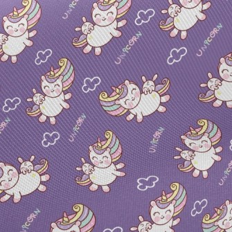 Smiley Unicorn Bunny Twill