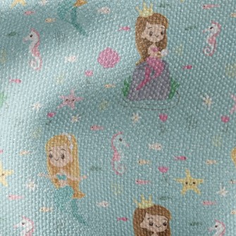 Mermaid Princess Waterproof Canvas