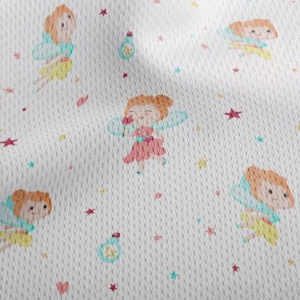 Leprechaun Little Fairy Athletic Mesh Flat Back