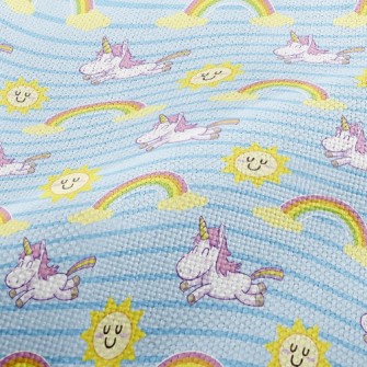 Unicorn Sun Rainbow Performance Linen