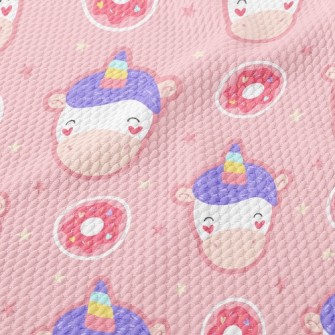 Unicorn Donuts Birdseye Piqué