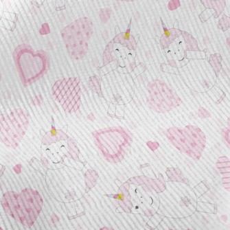 Heart Dancing Unicorn Standard Corduroy