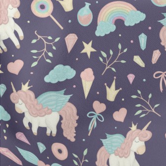 Magical Unicorn Queen Stretch Ponte