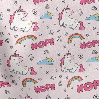 Shining Hope Unicorn Stretch Ponte