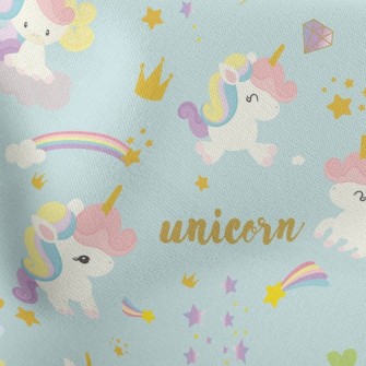 Cute Baby Unicorn Stretch Ponte