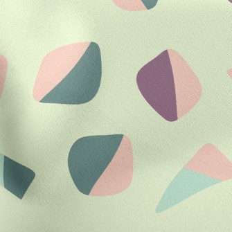 Bicolor Polygon Stretch Ponte