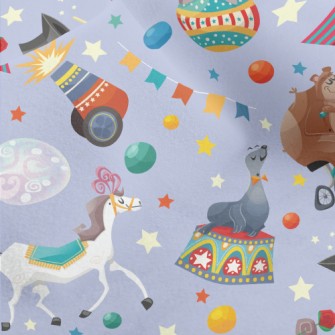 Animal Circus Show Micro Fleece