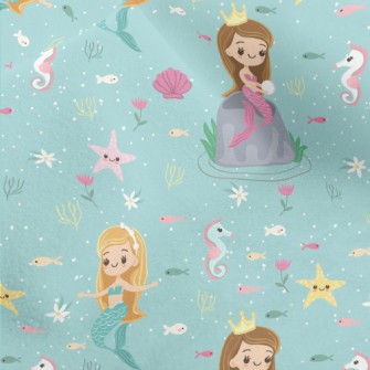 Mermaid Princess Micro Fleece