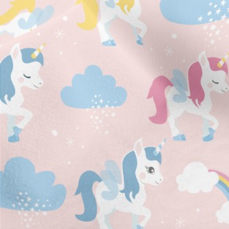 Beautiful Unicorn Companion Micro Fleece