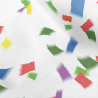 Rainbow Flying Paper Micro Fleece