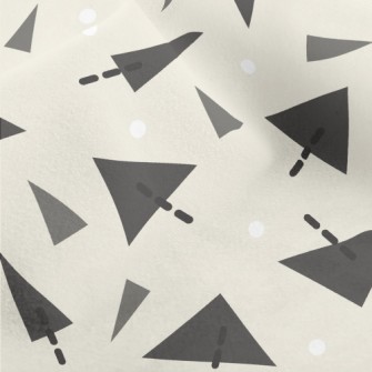 Arrow Dotted Triangle Micro Fleece